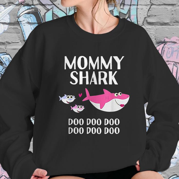 Mommy Shark Doo Doo Mothers Day Gift Women Sweatshirt Gifts for Her