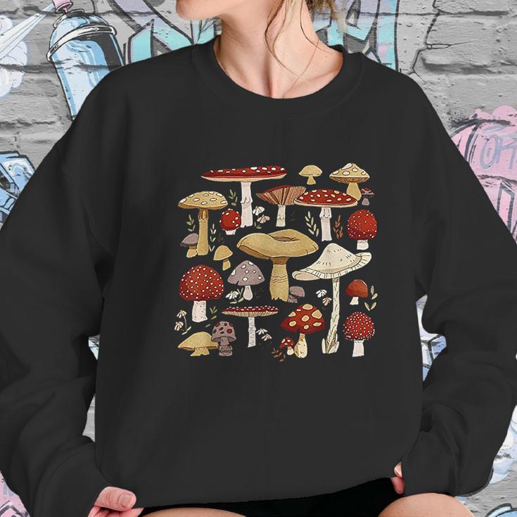 Mycology Shrooms Mushroom Women Sweatshirt Gifts for Her