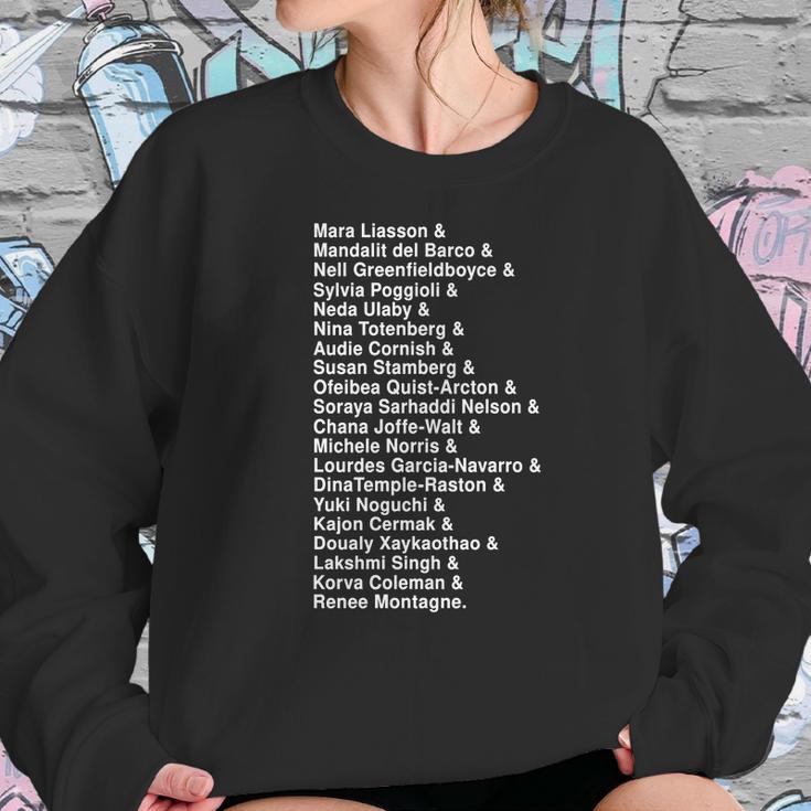 The Women Of Npr T-Shirt Women Sweatshirt Gifts for Her