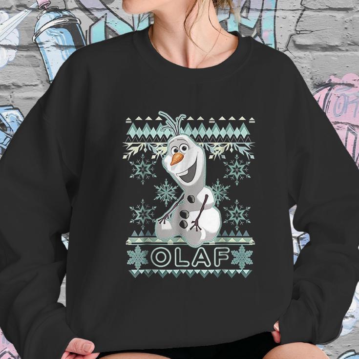 Olaf Christmas Graphic Women Sweatshirt Gifts for Her