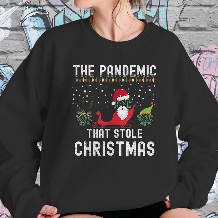 Pandemic That Stole Christmas Women Sweatshirt Gifts for Her