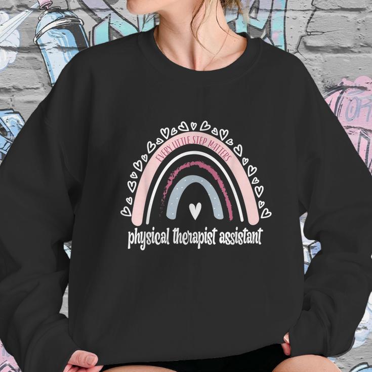 Physical Therapist Assistant Rainbow Pta Physical Therapy Women Sweatshirt Gifts for Her