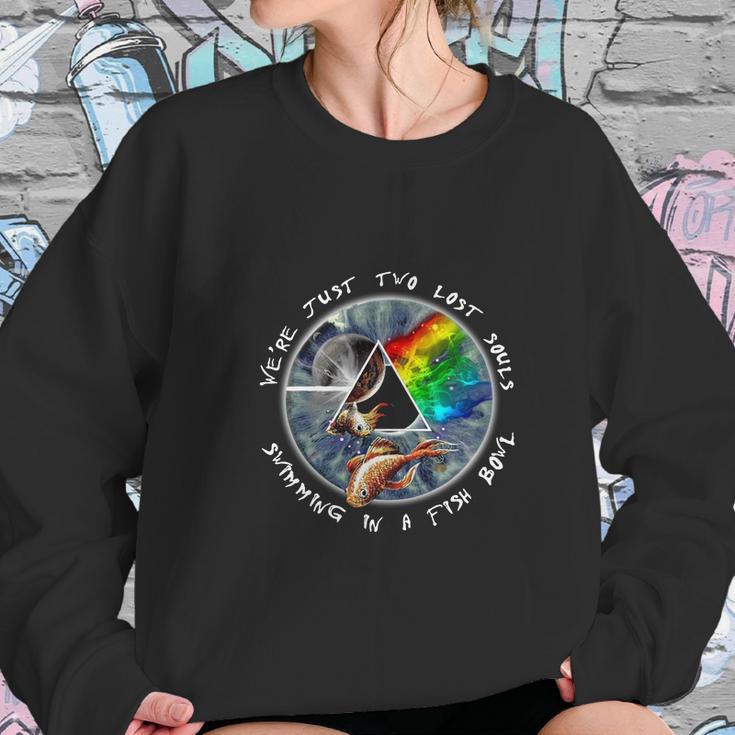 Pink Floyd We’Re Just Two Lost Souls Swimming In A Fishbowl Shirt Women Sweatshirt Gifts for Her