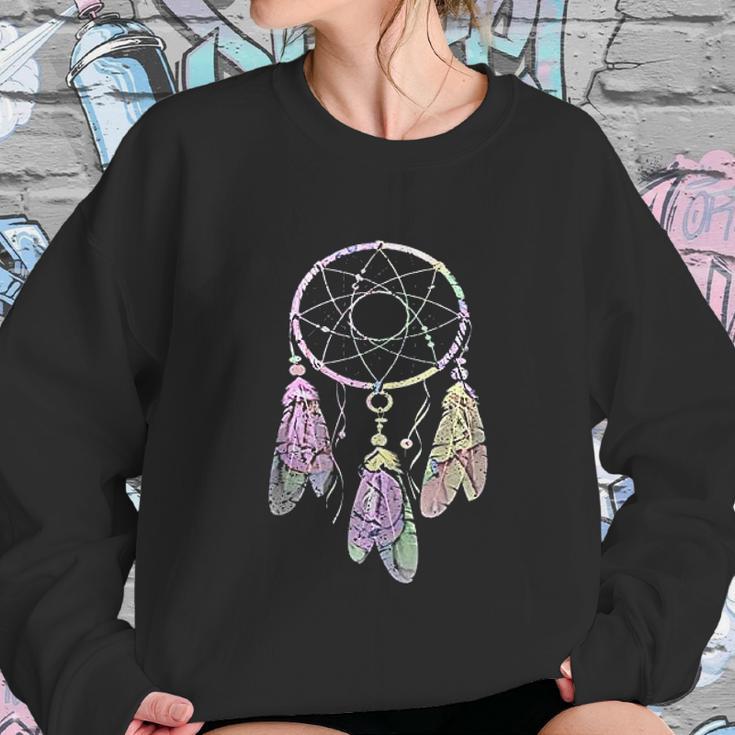 Piny Yellow Green Blue Dreamcatcher Dream Women Sweatshirt Gifts for Her