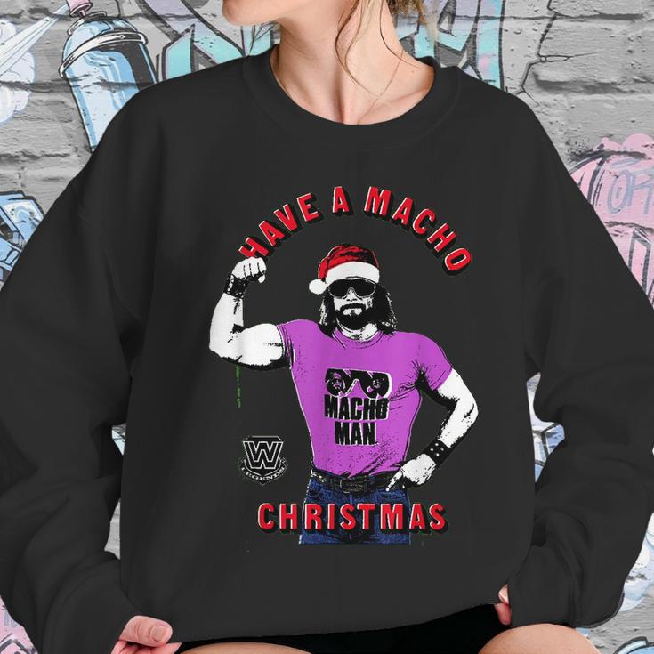 Randy Macho Man Savage Have A Macho Christmas Women Sweatshirt Gifts for Her