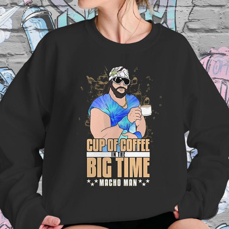 Randy Macho Man Savage Cup Of Coffee Women Sweatshirt Gifts for Her