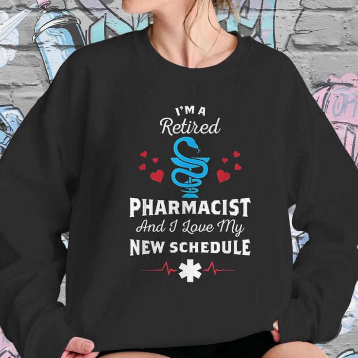 Retired Pharmacist Gift For The Retirement Party Pharmacy Women Sweatshirt Gifts for Her