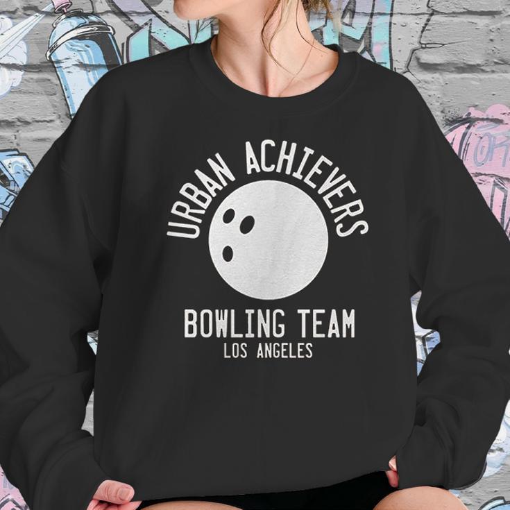 Ripple Junction Big Lebowski Urban Achievers Bowling Women Sweatshirt Gifts for Her