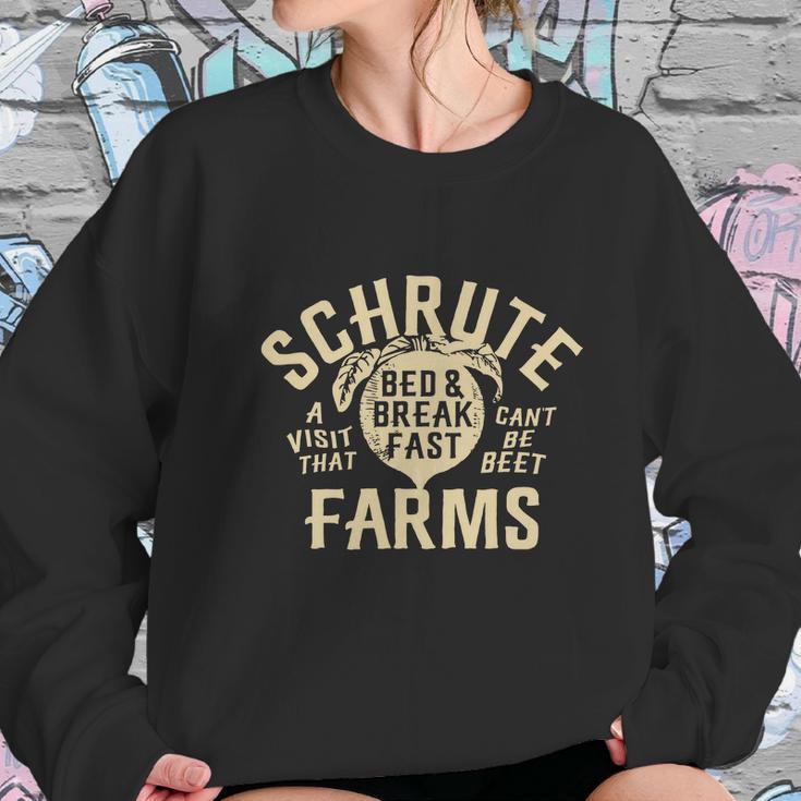 Schrute Farms A Visit That Cant Be Beet Women Sweatshirt Gifts for Her