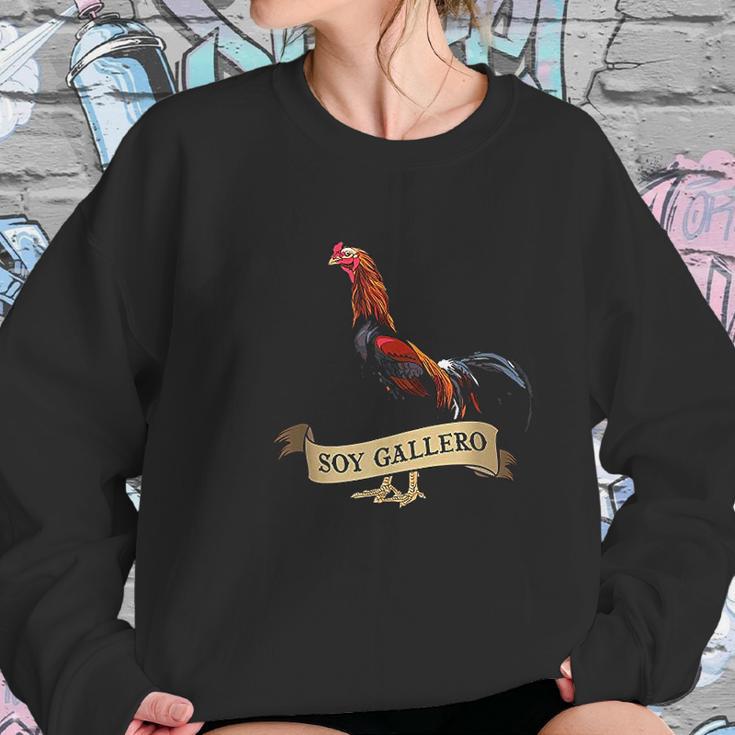 Soy Gallero Gamefowl Rooster Cockfighting Women Sweatshirt Gifts for Her