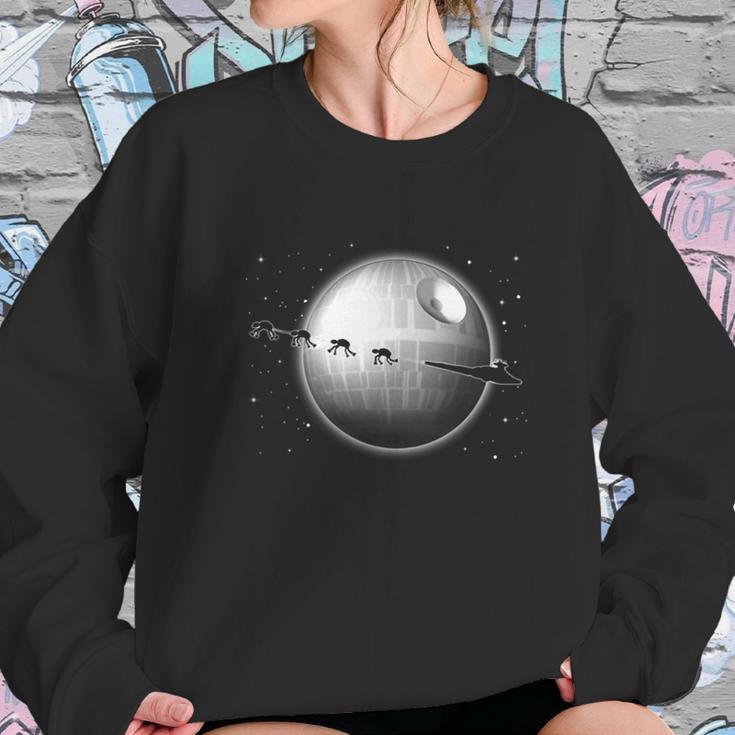 Star Wars Battlefront Star Destroyer And Death Star Christmas Women Sweatshirt Gifts for Her