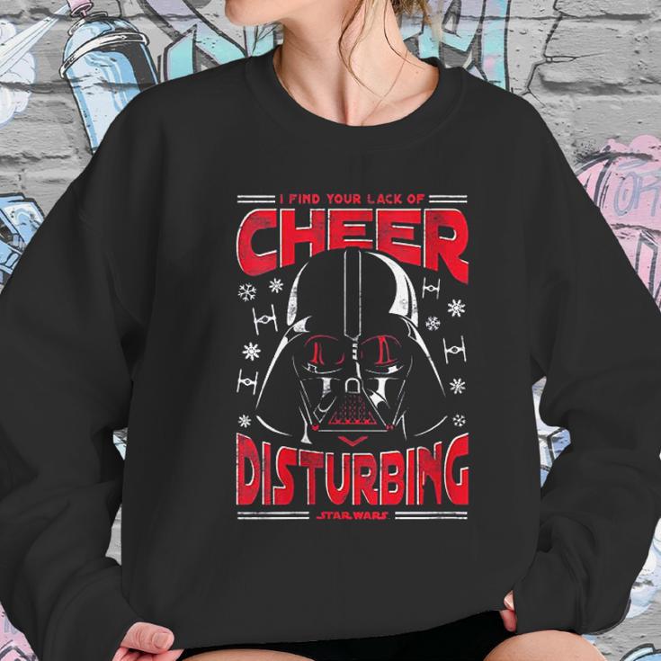 Womens Star Wars Darth Vader I Find Your Lack Of Cheer Disturbing Women Sweatshirt Gifts for Her