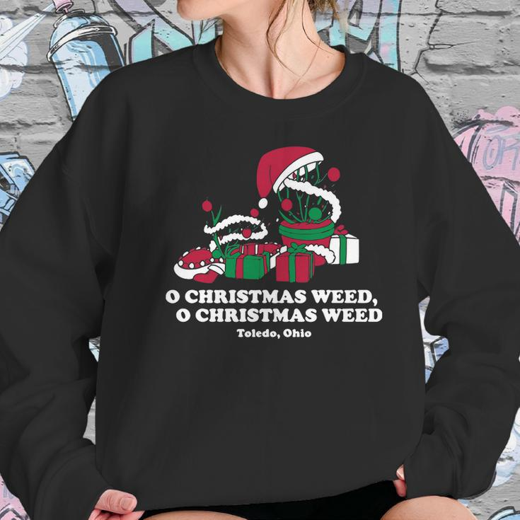 Toledo Christmas Weed Inspires Women Sweatshirt Gifts for Her