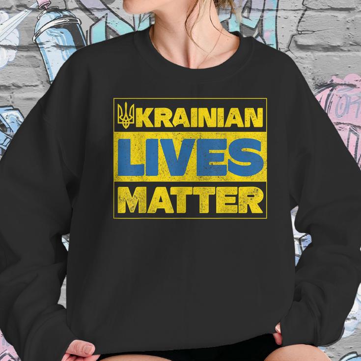 Ukrainian Lives Matter Support Ukraine I Stand With Ukraine Men Women T-Shirt Graphic Print Casual Unisex Tee Women Sweatshirt Gifts for Her