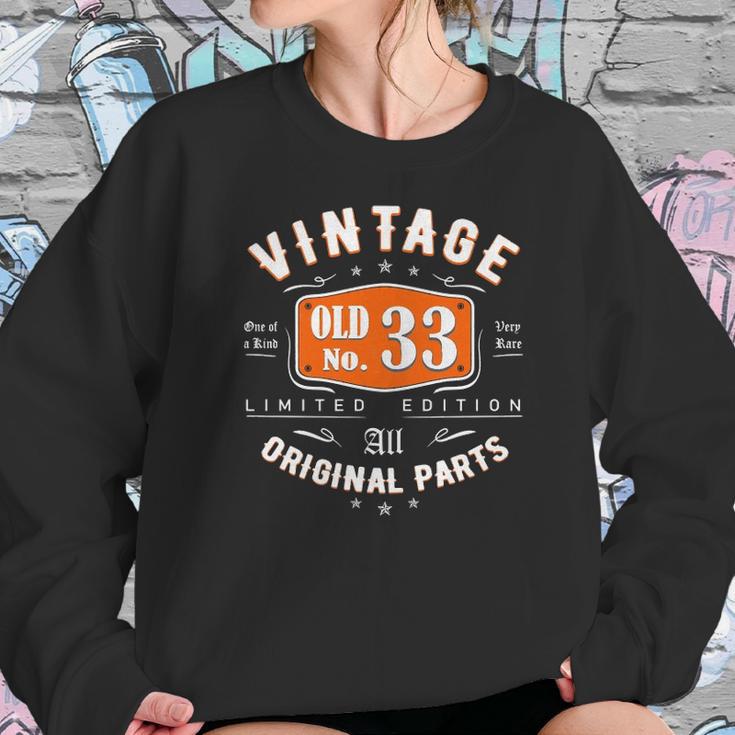 Vintage 1988 Gift For Women Men 33 Years Old 33Rd Birthday Women Sweatshirt Gifts for Her