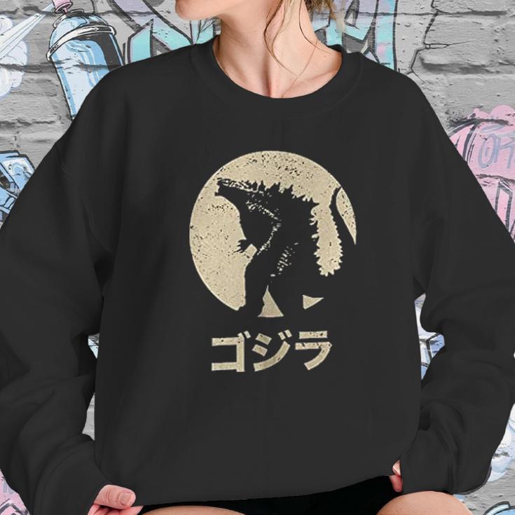 Vintage Godzilla Women Sweatshirt Gifts for Her