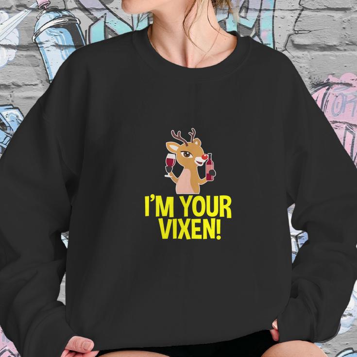 Im Your Vixen Reindeer Christmas Women Sweatshirt Gifts for Her