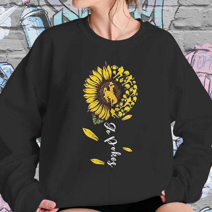 Wyoming Cowboys Sunflower Of Things Women Sweatshirt Gifts for Her