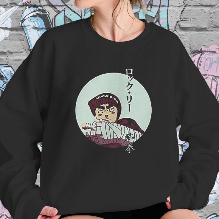 Yonfro Rock Lee Drunken Fist Naruto Manga Anime Women Sweatshirt Gifts for Her