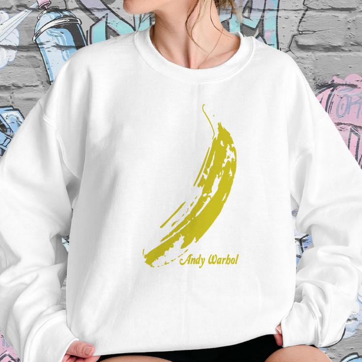 Andy Warhol Banana - Womens Bamboo Performance Tank By All Sport Women Sweatshirt Gifts for Her