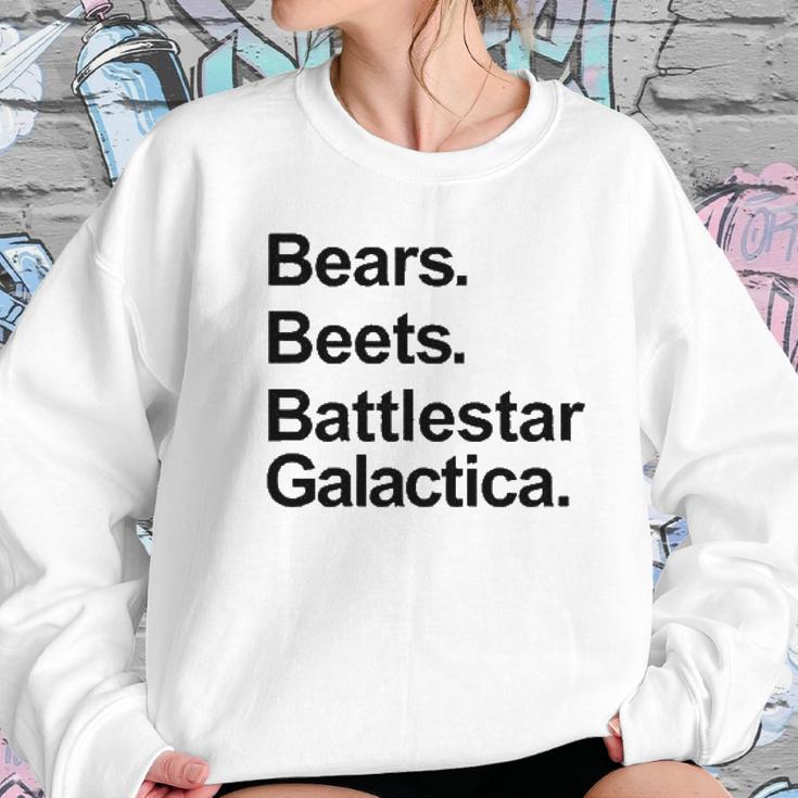 Bears Beets Battlestar Galactica Funny Sport Women Sweatshirt Gifts for Her