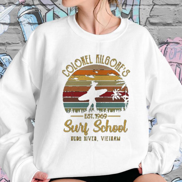 Beekai Colonel Kilgores Surf School Funny Movie Women Sweatshirt Gifts for Her