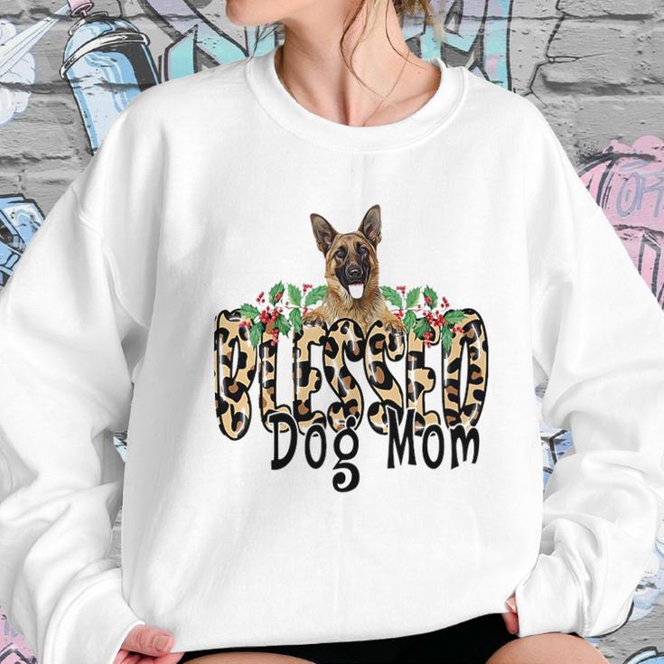 Blessed Dog Mom German Shepherd Women Sweatshirt Gifts for Her