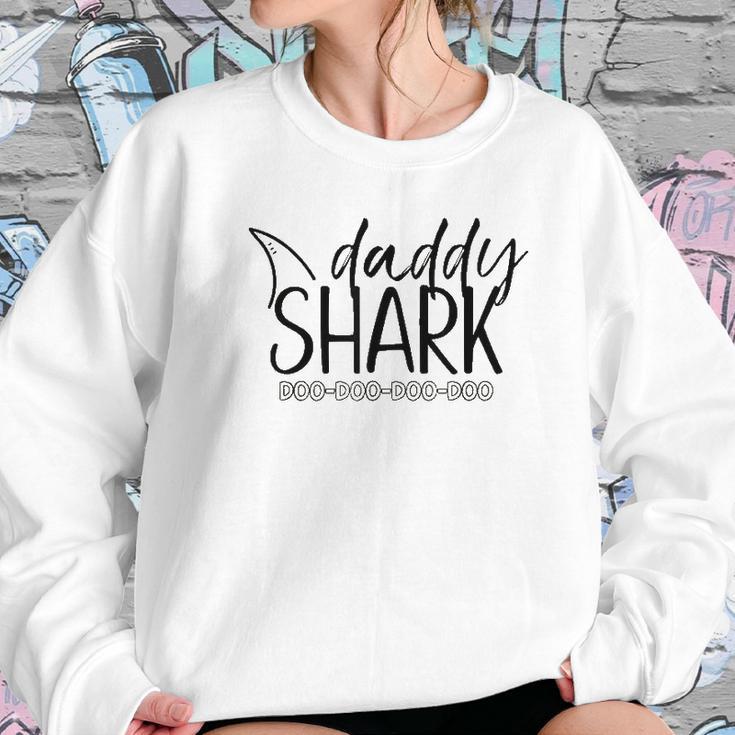 Daddy Shark Doo Doo Cute Best Christmas Gifts For Dad Women Sweatshirt Gifts for Her