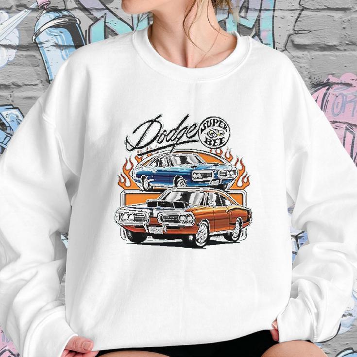 Dodge Super Bee American Classic Muscle Car Women Sweatshirt Gifts for Her