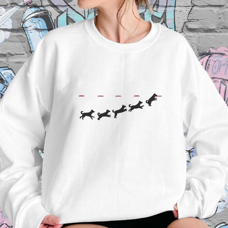 Dog Frisbee S Women Sweatshirt Gifts for Her