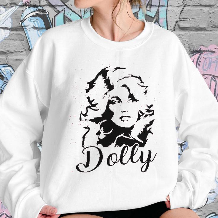 Dolly Graphic Women Vintage Dolly Country Music For Band Music Lovers Women Sweatshirt Gifts for Her