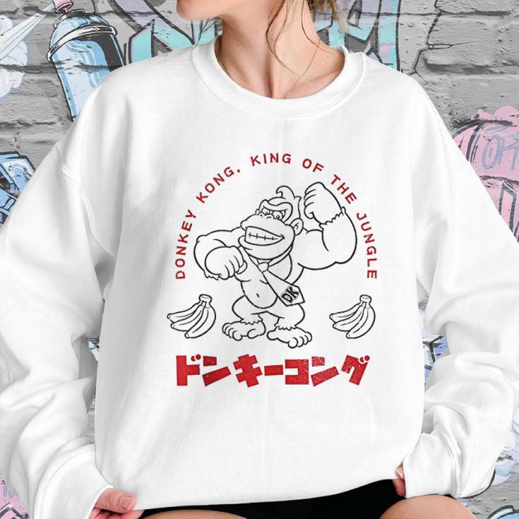 Donkey Kong King Of The Jungle Women Sweatshirt Gifts for Her