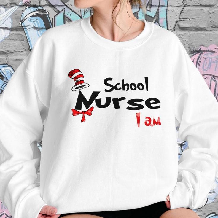 Dr Seuss School Nurse I Am Job 2020 Women Sweatshirt Gifts for Her