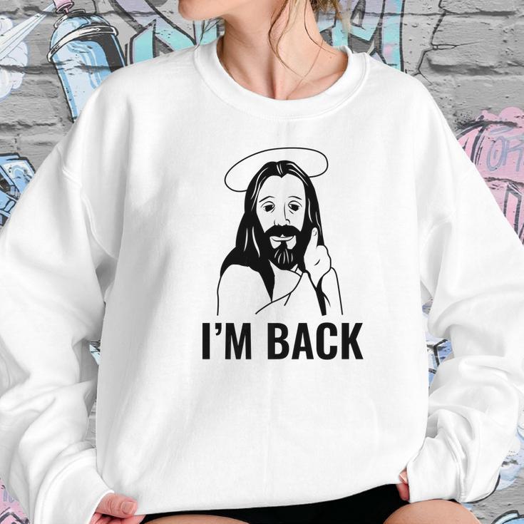 Easter Jesus Back From The Dead Funny Women Sweatshirt Gifts for Her