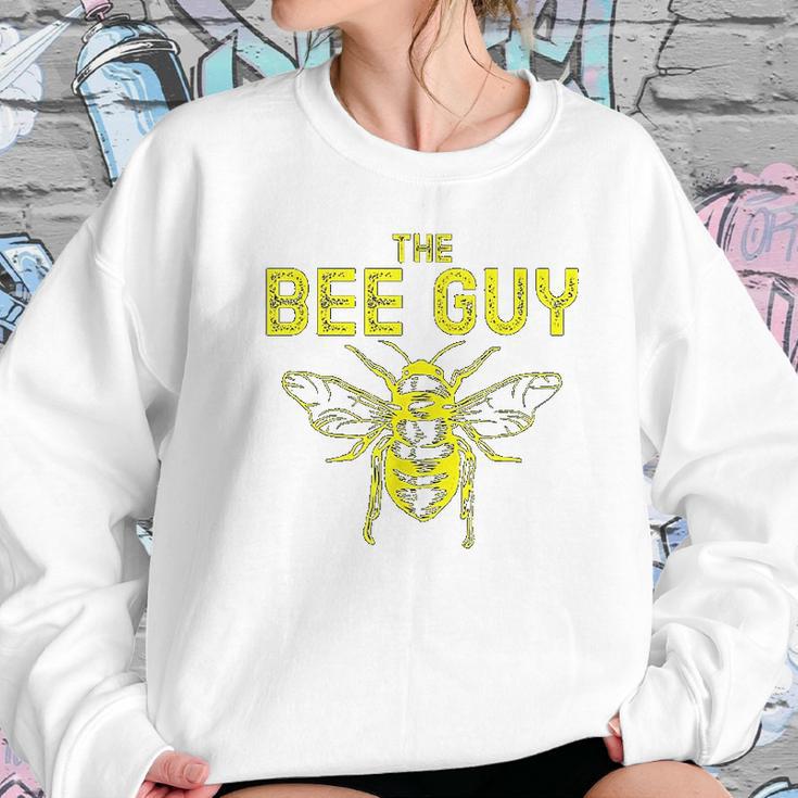 Funny Beekeeping Gift For Beekeeper Honey Bee The Bee Guy Women Sweatshirt Gifts for Her