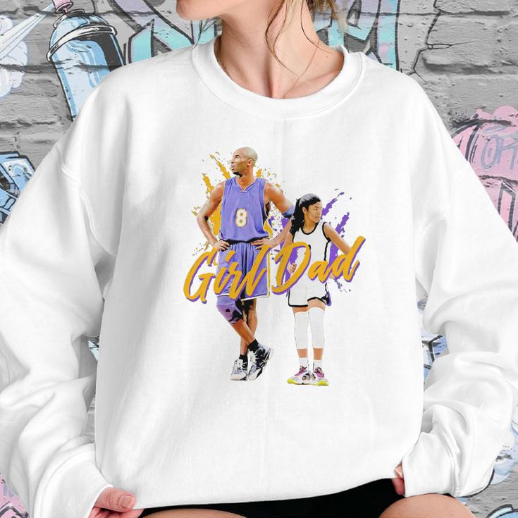 Girl Dad Kobe And Gigi Bryant Dad And Daughter Father S Day Women Sweatshirt Gifts for Her