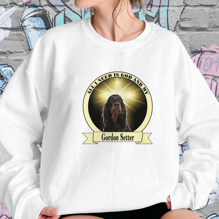 God And My Gordon Setter Women Sweatshirt Gifts for Her