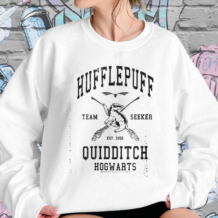 Womens Hufflepuff Team Seeker Hogwarts Women Sweatshirt Gifts for Her