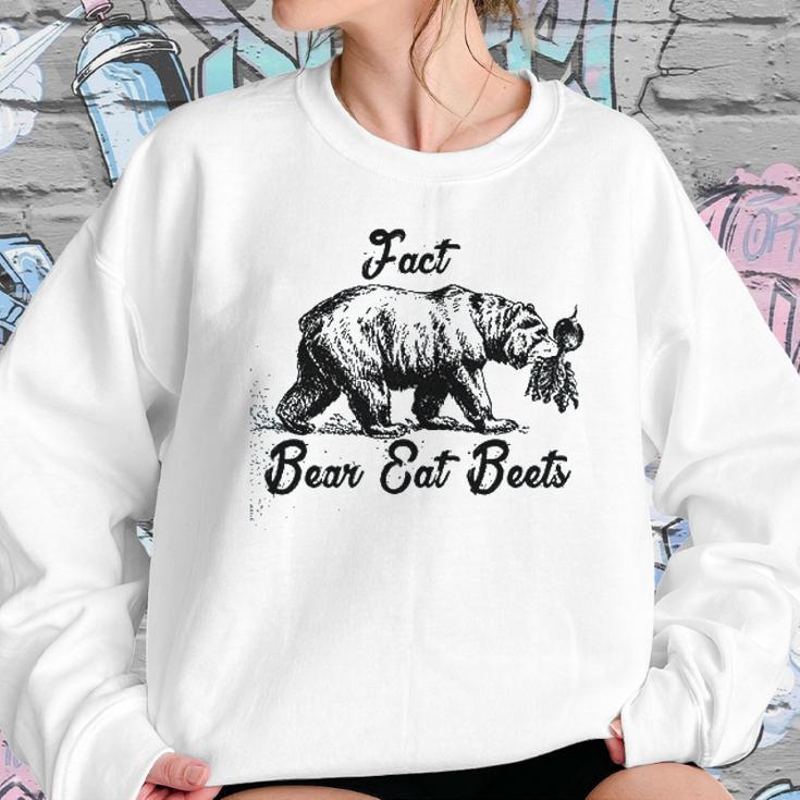 L Bear Eat Beets The Office Funny Heather Grey Men Women Sweatshirt Gifts for Her