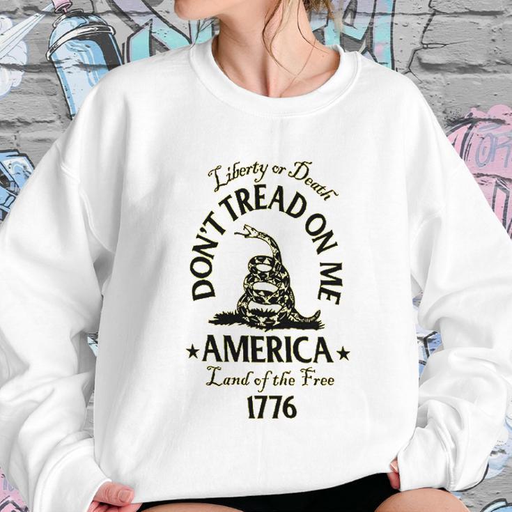 Liberty Or Death Don’T Tread On Me Ladies Womens Women Sweatshirt Gifts for Her