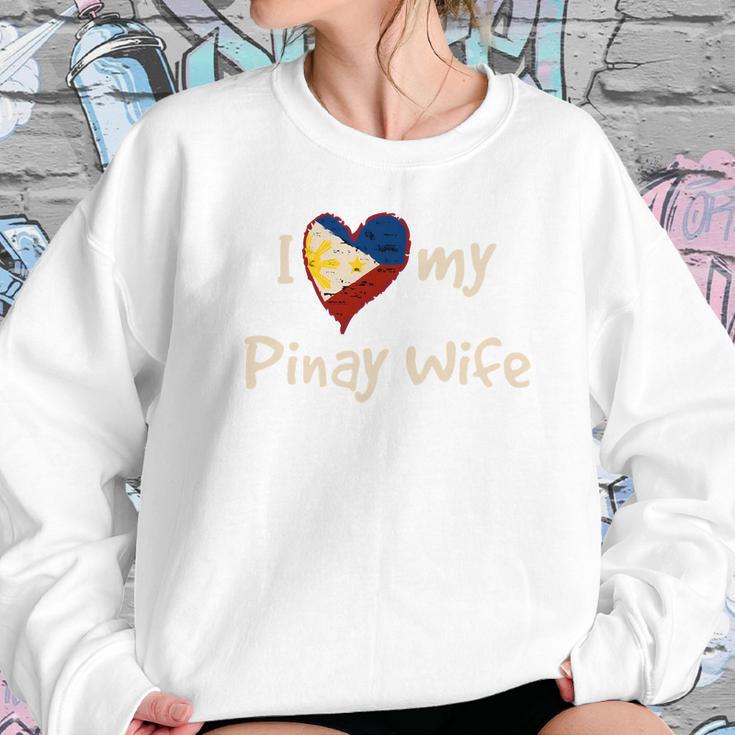 I Love My Pinay Wife Cute Filipina Philippines Pride Women Sweatshirt Gifts for Her