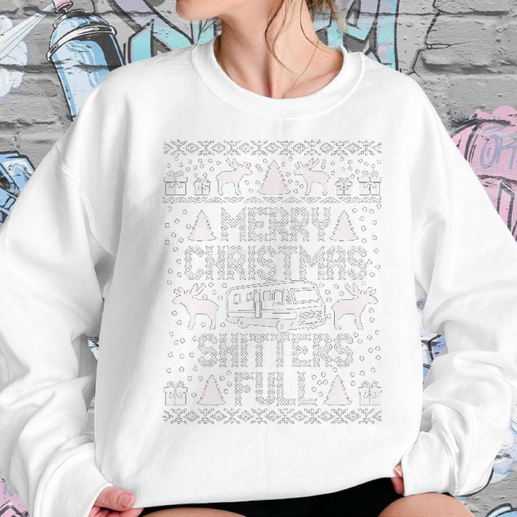 Meri Christmas Shitters Full FunnyWomen Sweatshirt Gifts for Her