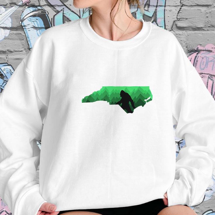 North Carolina Bigfoot Sasquatch Nc Men Women Gift Women Sweatshirt Gifts for Her