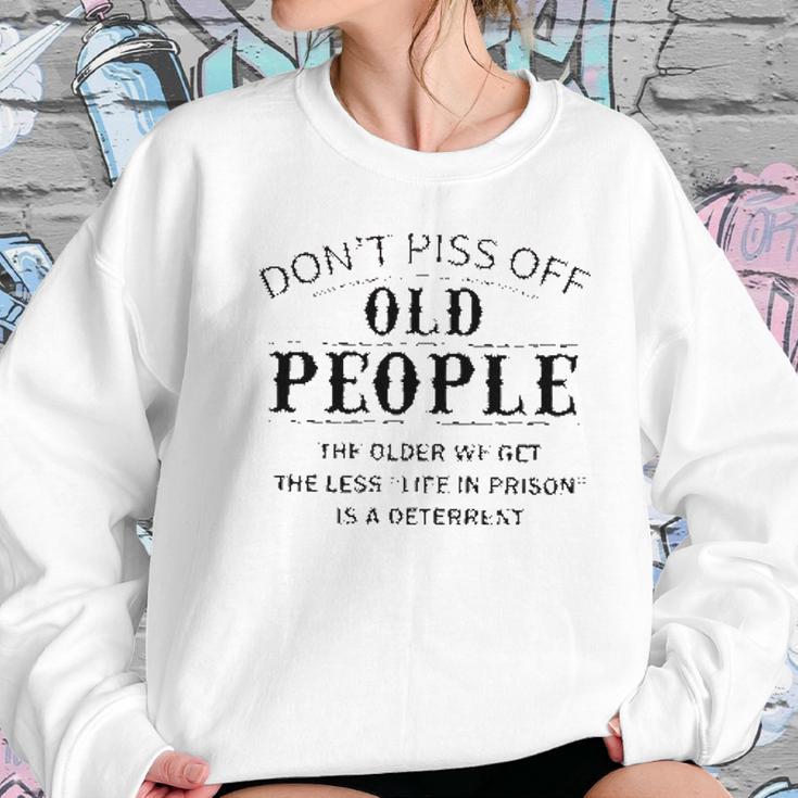 Do Not Old People Attractive Gift 2022 Women Sweatshirt Gifts for Her