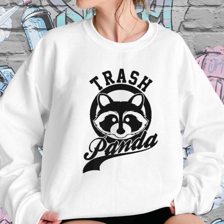 Save The Trash Pandas Funny Raccoon Animal Lover Funny Gift Women Sweatshirt Gifts for Her