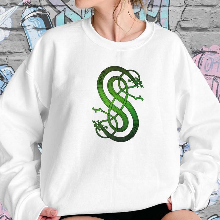 Son Of Odin Norse God Loki Symbol Viking Women Sweatshirt Gifts for Her