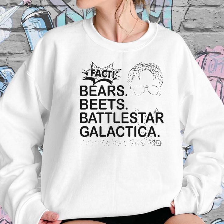 Squatch King Threads Bears Beets Battlestar Galactica Women Sweatshirt Gifts for Her