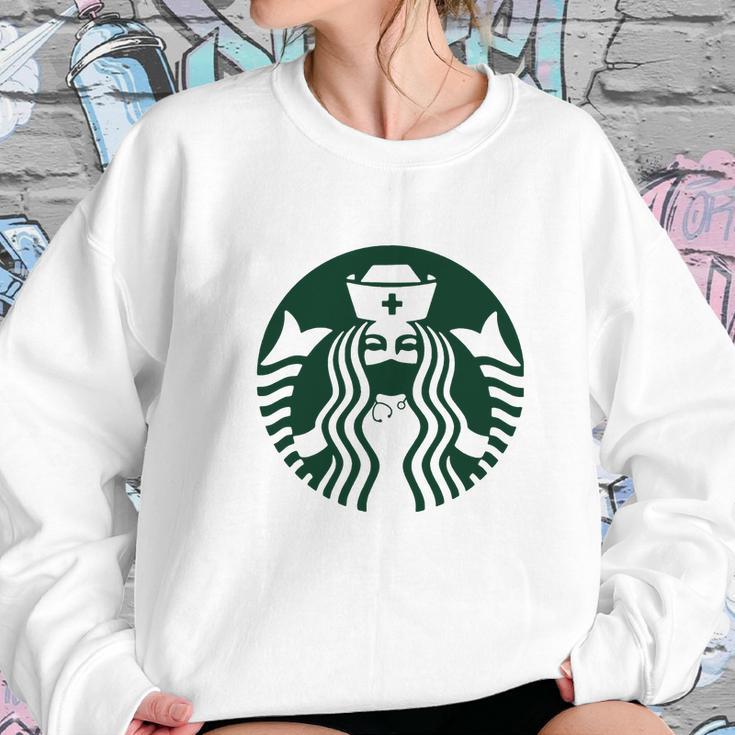 Starbuck Coffee Nurse Women Sweatshirt Gifts for Her