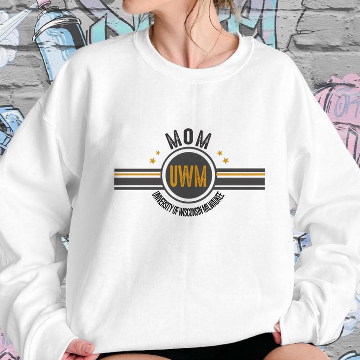 University Of Wisconsin Milwaukee Mom Awesome Family Gift Women Sweatshirt Gifts for Her