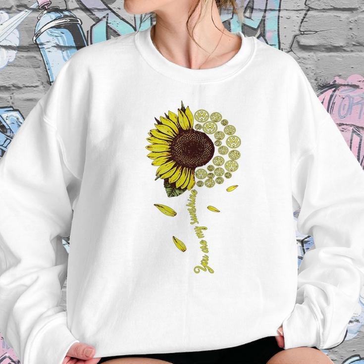 Volkswagen Sunflower You Are My Sunshine Women Sweatshirt Gifts for Her